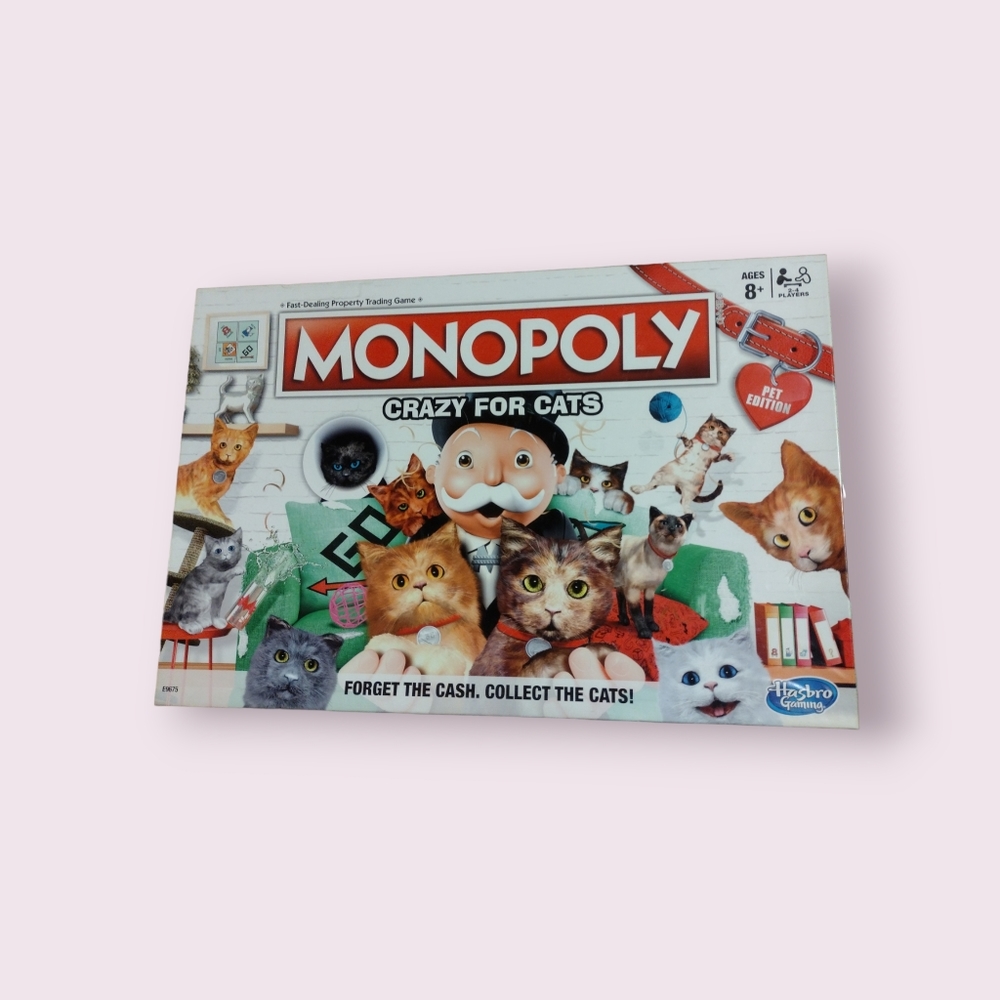 Monopoly Crazy for Cats *ages 8+*